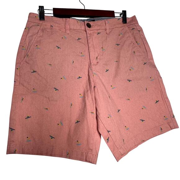 Jachs New York Stretch Chino Bleecker Short in Pink NWT Size 29 - Picture 1 of 6